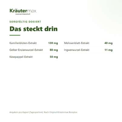 Kamille, Malve &amp; Melisse+ Kapseln 60 Stück, A-Nr.: 6129976 - 03