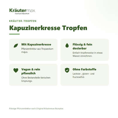 Kapuzinerkresse Tropfen 50 ml, A-Nr.: 5673123 - 02