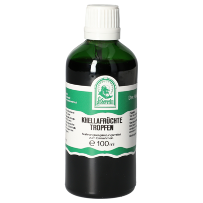 Sie sehen eine Packung KHELLAFRUECHTE TROPFEN 100 ML, Produktbild: 01 KHELLAFRUECHTE TROPFEN 100 ML, A-Nr.: 5832024 - 01
