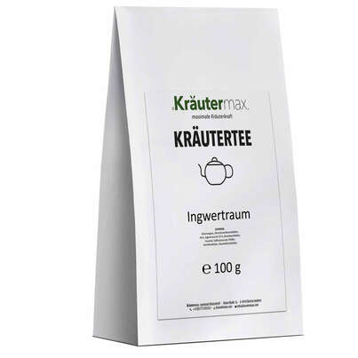 Sie sehen eine Packung Ingwertraum Tee 100 g, Produktbild: 01 Ingwertraum Tee 100 g, A-Nr.: 6017504 - 01