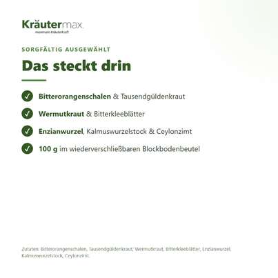 Sie sehen eine Packung Spezial BIT Tee 100 g, Produktbild: 03 Spezial BIT Tee 100 g, A-Nr.: 6032107 - 03