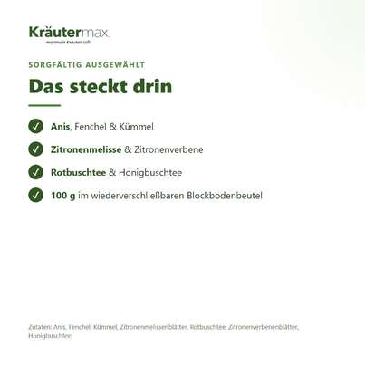 Sie sehen eine Packung Stilltee 100 g, Produktbild: 03 Stilltee 100 g, A-Nr.: 6017674 - 03