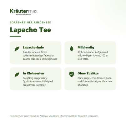 Lapacho Tee 100 g, A-Nr.: 6017533 - 02
