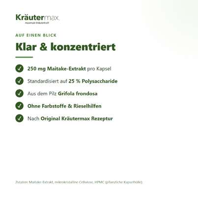 Maitake Kapseln 60 Stück, A-Nr.: 4731657 - 03