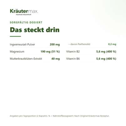 Mutterkraut Kapseln 60 Stück, A-Nr.: 4887922 - 03