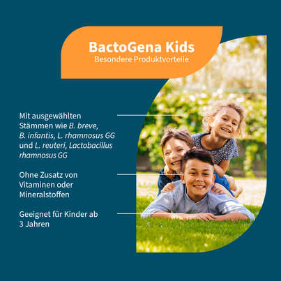 Sie sehen eine Packung NatuGena BactoGena Kids, Produktbild: 02 NatuGena BactoGena Kids, A-Nr.: 6157814 - 02