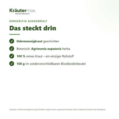 Odermennig Tee 100 g, A-Nr.: 6017591 - 03
