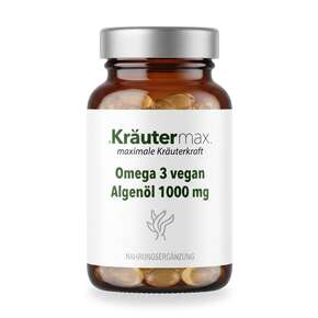 Omega 3 vegan Algenöl Kapseln 60 Stück, A-Nr.: 5414226 - 01