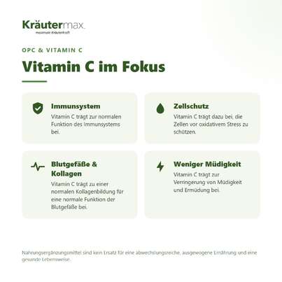 OPC und Vitamin C Kapseln 90 Stück, A-Nr.: 5679166 - 02