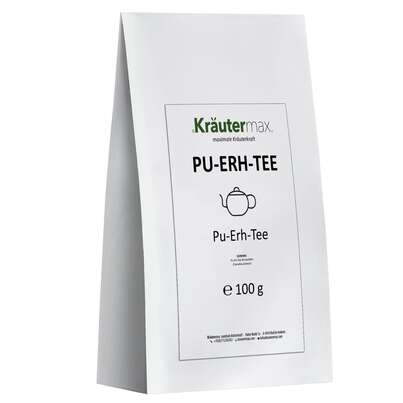 Sie sehen eine Packung Pu Erh Tee 100 g, Produktbild: 01 Pu Erh Tee 100 g, A-Nr.: 6032159 - 01