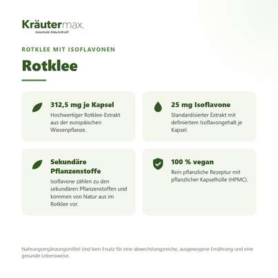 Rotklee Kapseln 60 Stück, A-Nr.: 4731717 - 02
