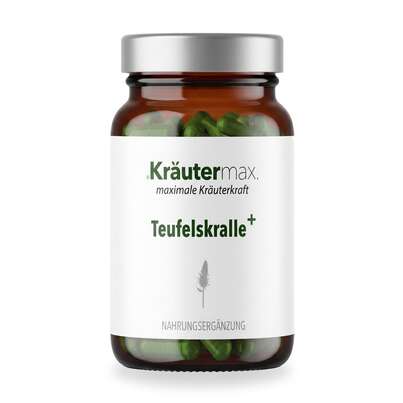 Sie sehen eine Packung Teufelskralle plus Kapseln 60 Stück, Produktbild: 01 Teufelskralle plus Kapseln 60 Stück, A-Nr.: 4731723 - 01