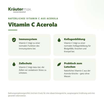 Vitamin C Acerola Lutschtabletten 150 Stück, A-Nr.: 4434020 - 02