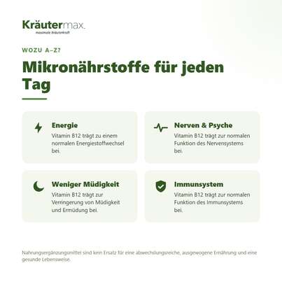 A bis Z Vitamine und Mineralstoffe Kapseln 60 Stück, A-Nr.: 4887715 - 02