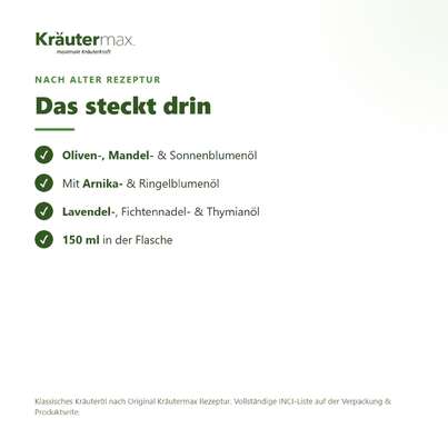Sie sehen eine Packung Wellness Massageöl 150 ml, Produktbild: 03 Wellness Massageöl 150 ml, A-Nr.: 5673293 - 03
