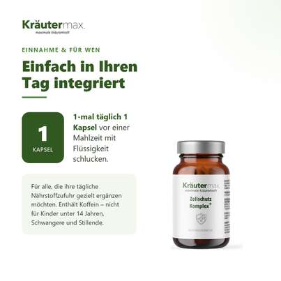 Zellschutz Komplex+ Kapseln 60 Stück, A-Nr.: 6130063 - 04
