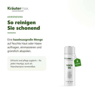 Sie sehen eine Packung Zirbe Duschgel 250 ml, Produktbild: 04 Zirbe Duschgel 250 ml, A-Nr.: 5804513 - 04