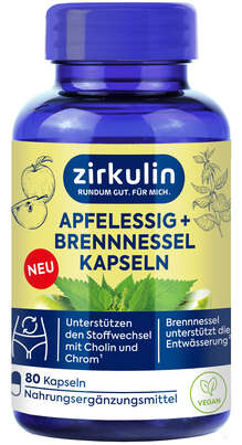 Zirkulin Apfelessig+Brennessel KPS 80ST, A-Nr.: 6142244 - 01