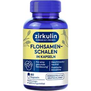 Zirkulin Flohsamen Kapseln 80St, A-Nr.: 6142238 - 01