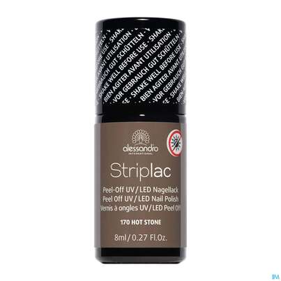 Sie sehen eine Packung Alessandro Striplac 170 Hot Stone 8ml, Produktbild: 02 Alessandro Striplac 170 Hot Stone 8ml, A-Nr.: 4626251 - 02