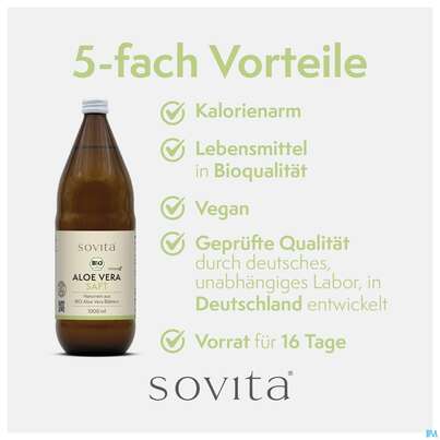 Aloe Vera Saft Bio Sovita 1l, A-Nr.: 3863368 - 05