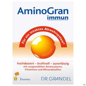 Amino Granulat Immun Briefchen Dr.grandel Nr 2118 3st, A-Nr.: 4371928 - 01