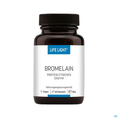 Bromelain Kapseln Life Light 60st, A-Nr.: 3129929 - 01