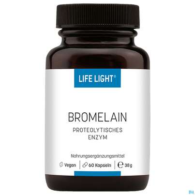 Bromelain Kapseln Life Light 60st, A-Nr.: 3129929 - 02
