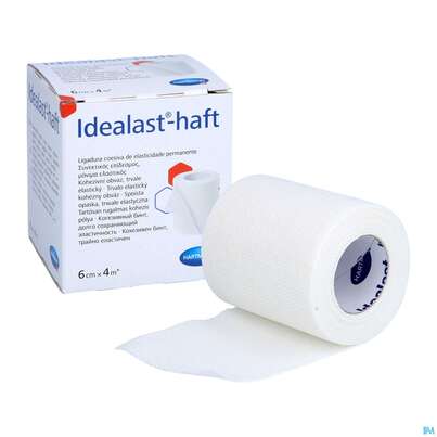 Elastische Binden Idealast/haft Kohaesiv Weiss 4mx 6cm 1st, A-Nr.: 1457500 - 05