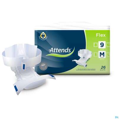 Inkontinenz Attends Slip Flex M 9 104st, A-Nr.: 4271569 - 05