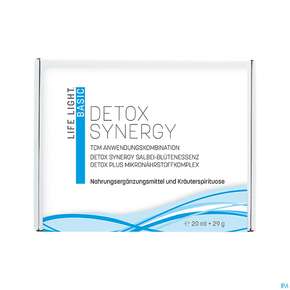 Life Light Detox Synergy Kombipackung Salbei Destillat 20ml +detox Plus 60 Kapseln 1st, A-Nr.: 3945563 - 01