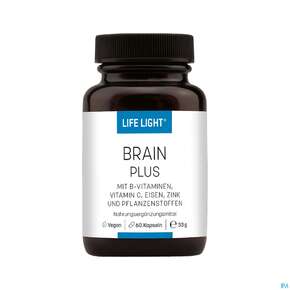 Life Light Kapseln Brain Plus 60st, A-Nr.: 3409066 - 01