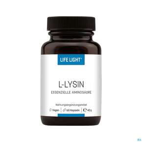 L-lysin Kapseln 500mg Life Light 60st, A-Nr.: 3134735 - 01