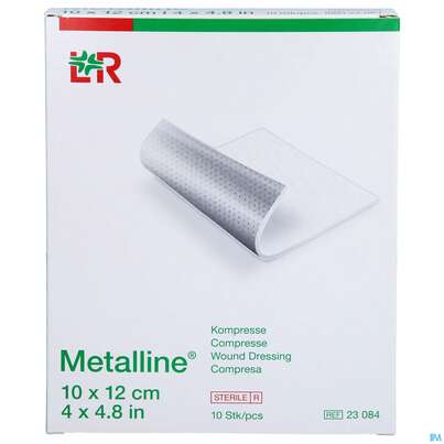 Metalline-lohmann Kompresse Entkeimt 10x 12cm 50st, A-Nr.: 0704439 - 01
