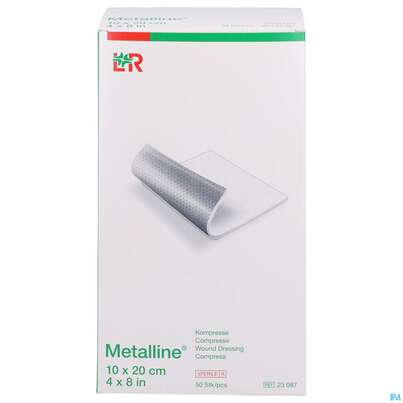 Metalline-lohmann Kompresse Entkeimt 10x 20cm 50st, A-Nr.: 1133565 - 01