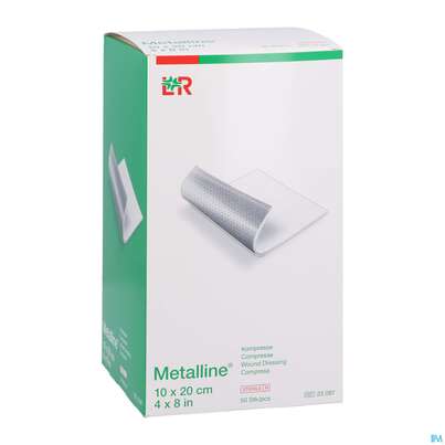 Metalline-lohmann Kompresse Entkeimt 10x 20cm 50st, A-Nr.: 1133565 - 03