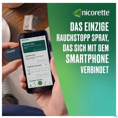 Nicorette Spray 1mg/spruehstoss Z.anw.i.d.mundhoehle lösung Mint 2st, A-Nr.: 3916142 - 08