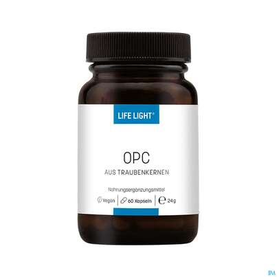 Sie sehen eine Packung Opc Kapseln Life Light 60st, Produktbild: 01 Opc Kapseln Life Light 60st, A-Nr.: 3130045 - 01
