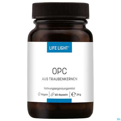 Sie sehen eine Packung Opc Kapseln Life Light 60st, Produktbild: 02 Opc Kapseln Life Light 60st, A-Nr.: 3130045 - 02
