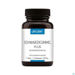 Schwarzkuemmel Plus Kapseln Life Light 90st, A-Nr.: 4288216 - 01