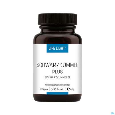 Schwarzkuemmel Plus Kapseln Life Light 90st, A-Nr.: 4288216 - 01