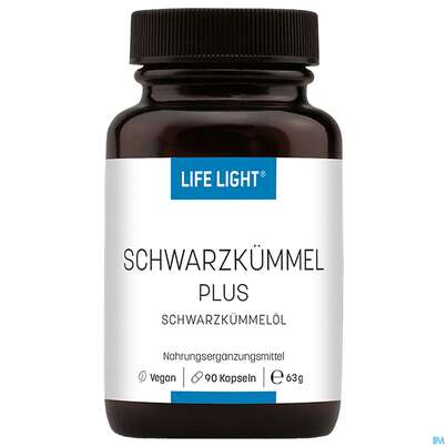Schwarzkuemmel Plus Kapseln Life Light 90st, A-Nr.: 4288216 - 02