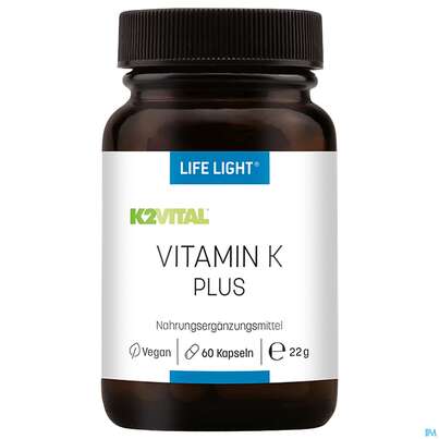 Vitamin K Kapseln Plus Life Light 60st, A-Nr.: 4288245 - 02