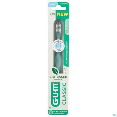 Zahnbuersten Gum Classic Kompakt Weich +gummikegel 409 1st, A-Nr.: 3115525 - 05
