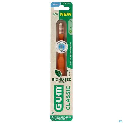Zahnbuersten Gum Classic Kompakt Weich +gummikegel 409 1st, A-Nr.: 3115525 - 10