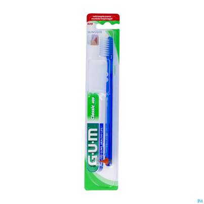 Zahnbuersten Gum Classic Kompakt Weich +gummikegel 409 1st, A-Nr.: 3115525 - 13