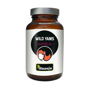 Hanoju Wild Yams Wurzel Extrakt Kapseln 500mg, A-Nr.: 4385445 - 01