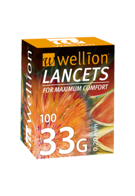 Wellion 33G Lanzetten, 100 Stk., A-Nr.: 3387502 - 01