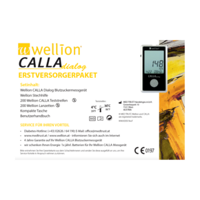 WELL905D Wellion CALLA Dialog EVP, A-Nr.: 3282921 - 01