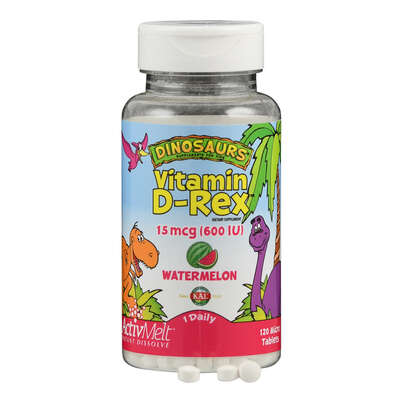 Supplementa Vitamin D-Rex, D3 600 i.E. ActivMelt Tablette, A-Nr.: 5597445 - 04